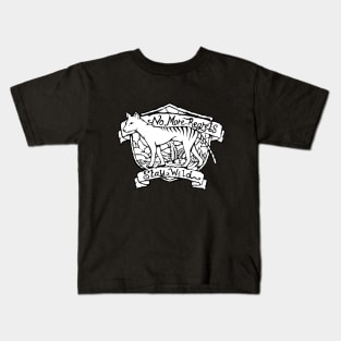 No More Regrets - Stay Wild - Tasmanian Tiger - Save the Tarkine Kids T-Shirt